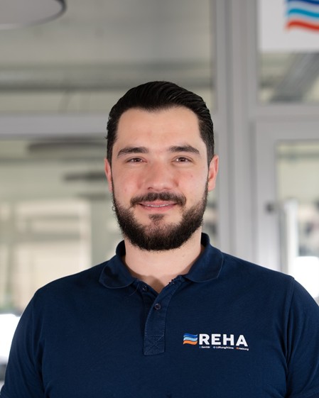 Ardian Thaqi, Bauleitender Sanitärinstallateur