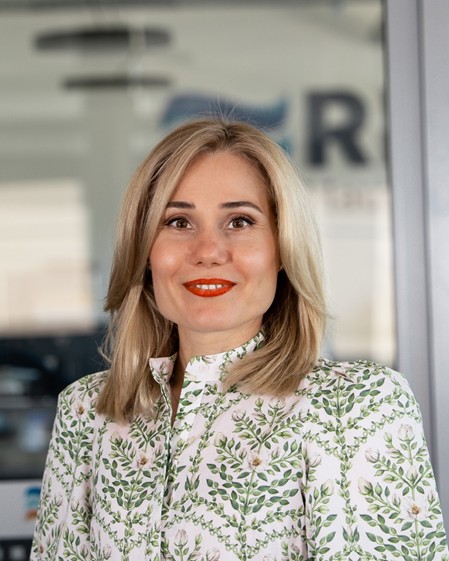Yuliia Hanisch, Leiterin Administration & Sekretariat